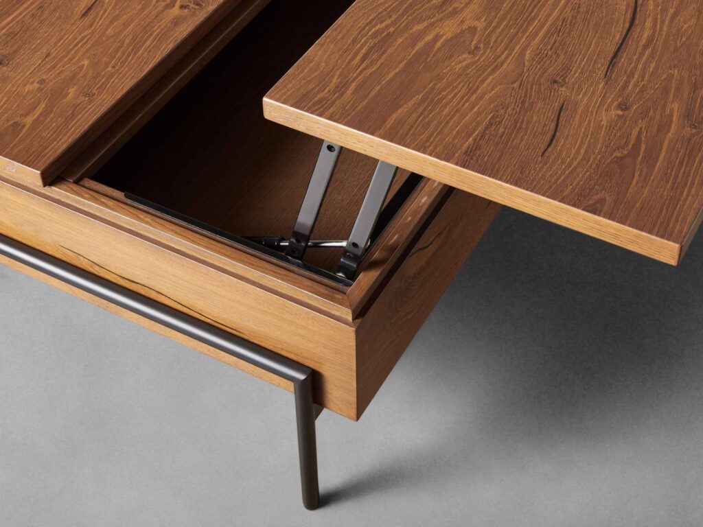 Storage Coffee Table Open - Image 4