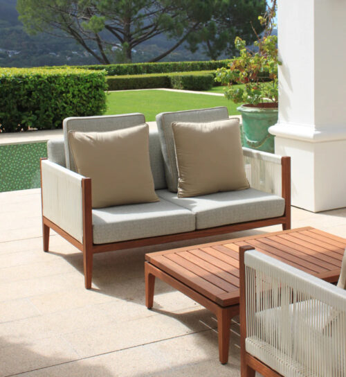 Weave Two Seat Sofa Chair