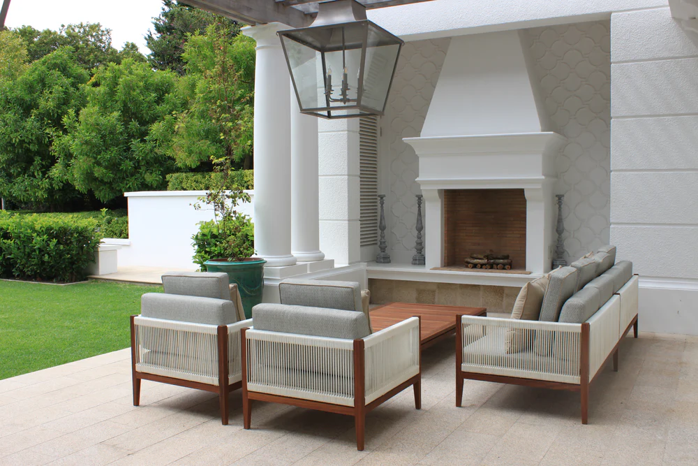 Weave Four Seat Sofa Chair