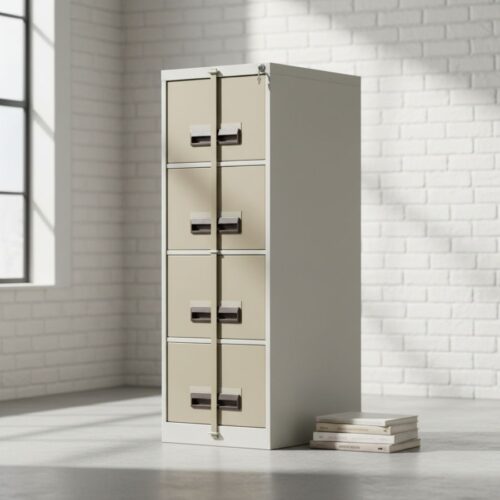 4 Drawer Filing Cabinet Secure